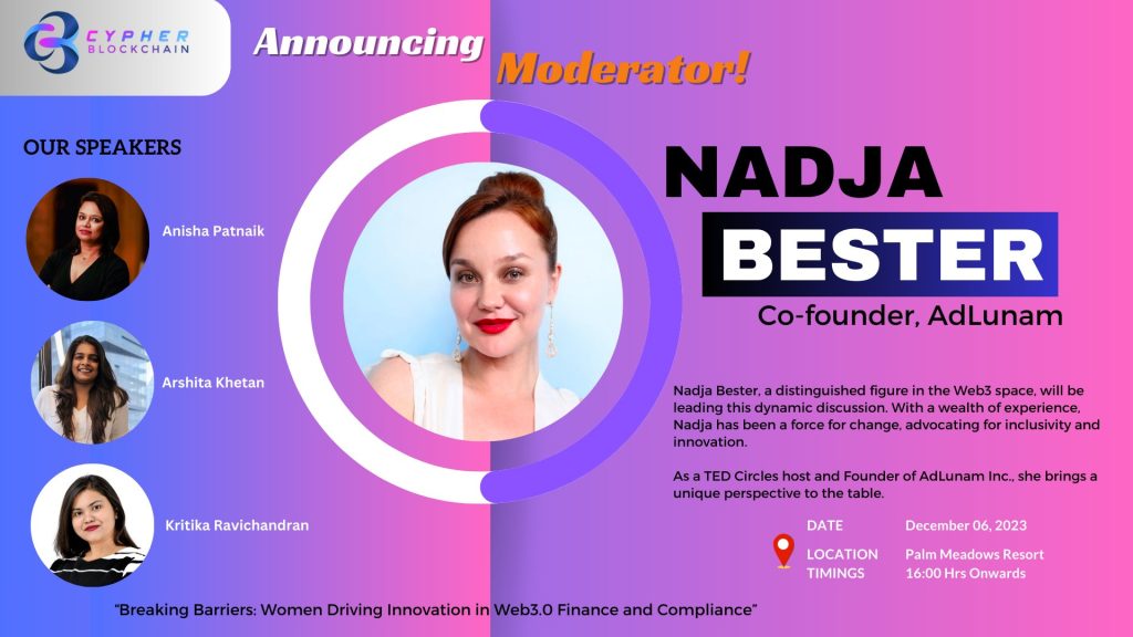 Nadja bester, adlunam, women in web3
