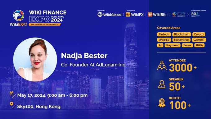 Wiki Finance Expo 2024- nadja bester