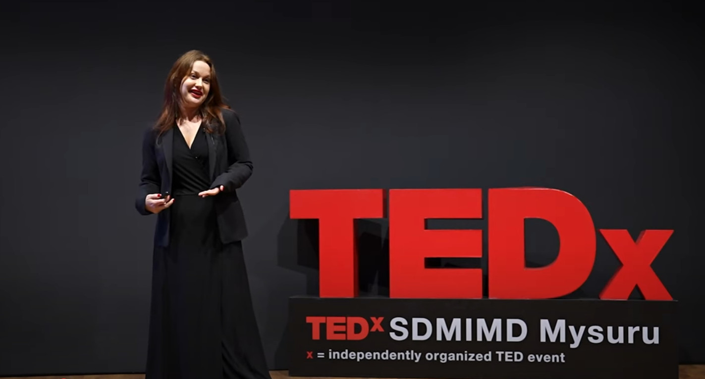 Attention Economy TEDx talk delivered by Nadja Bester